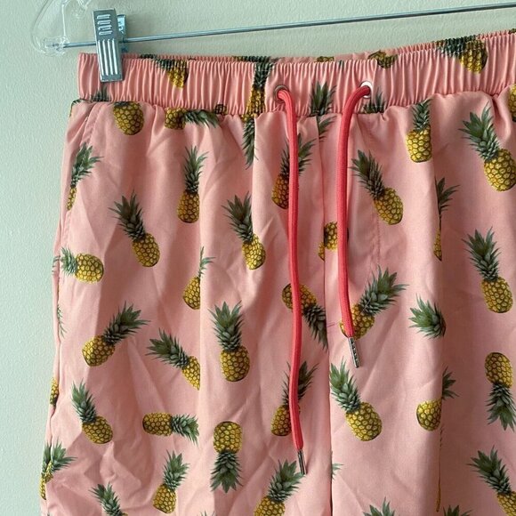 Mosmann Australia Swim Shorts Trunks Men’s Size Medium Peach Pineapple Swimsuit - Picture 2 of 16